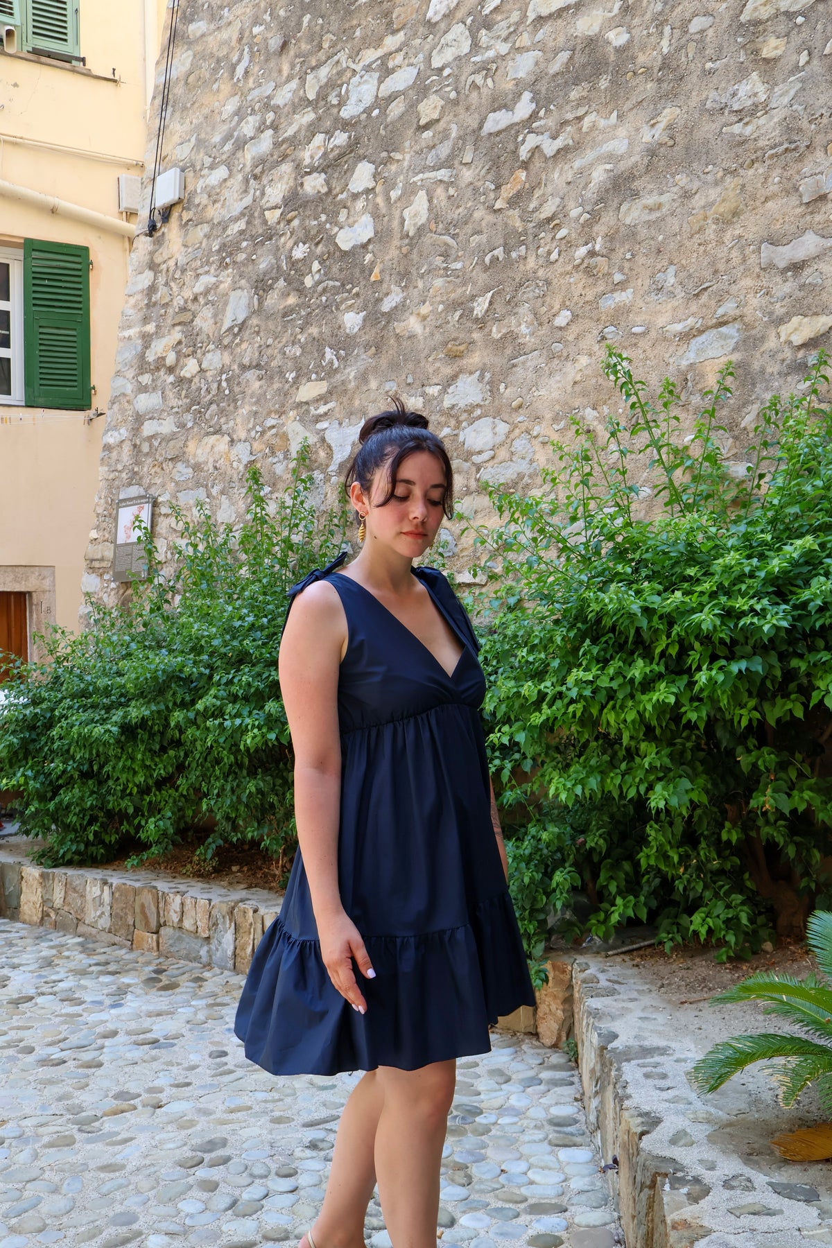 ROBE COURTE NOEUD